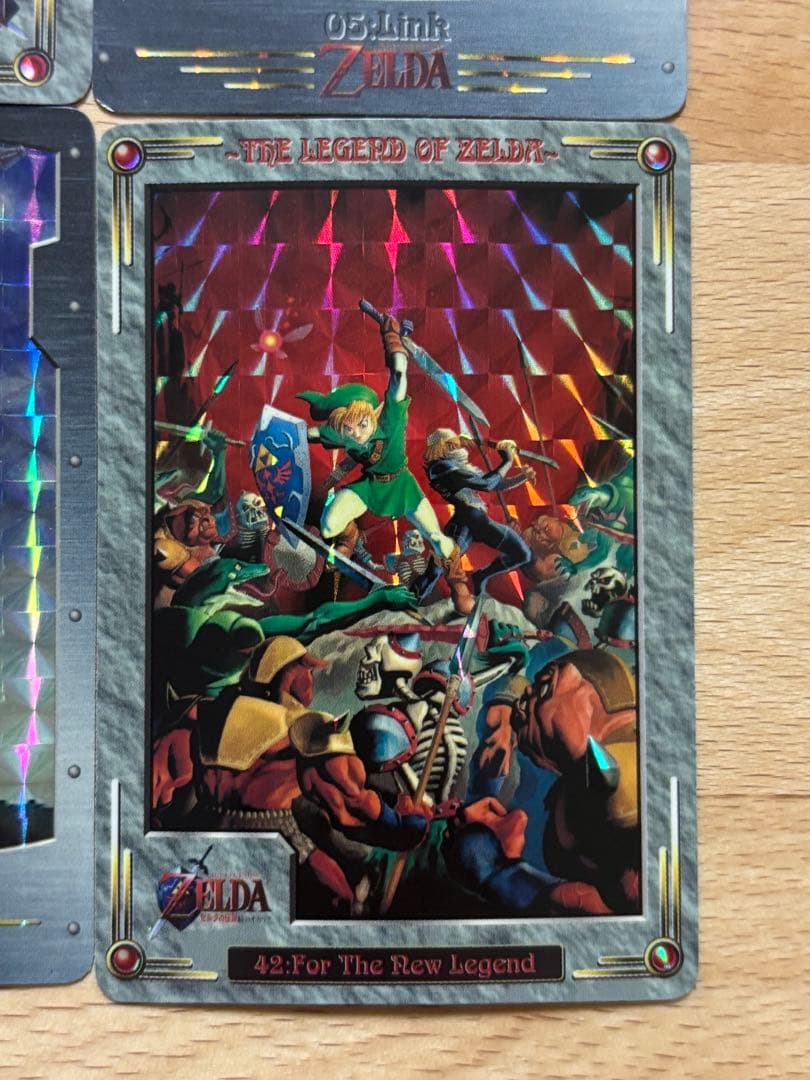 ゼルダの伝説　時のオカリナ　カードダス　コンプ　全42種