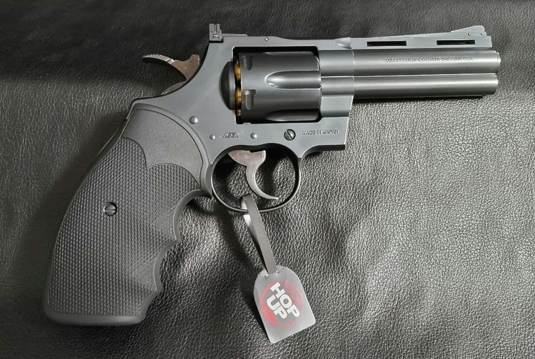 【美品】東京マルイ コルトパイソン.357マグナム 4インチ ガスリボルバー＋α