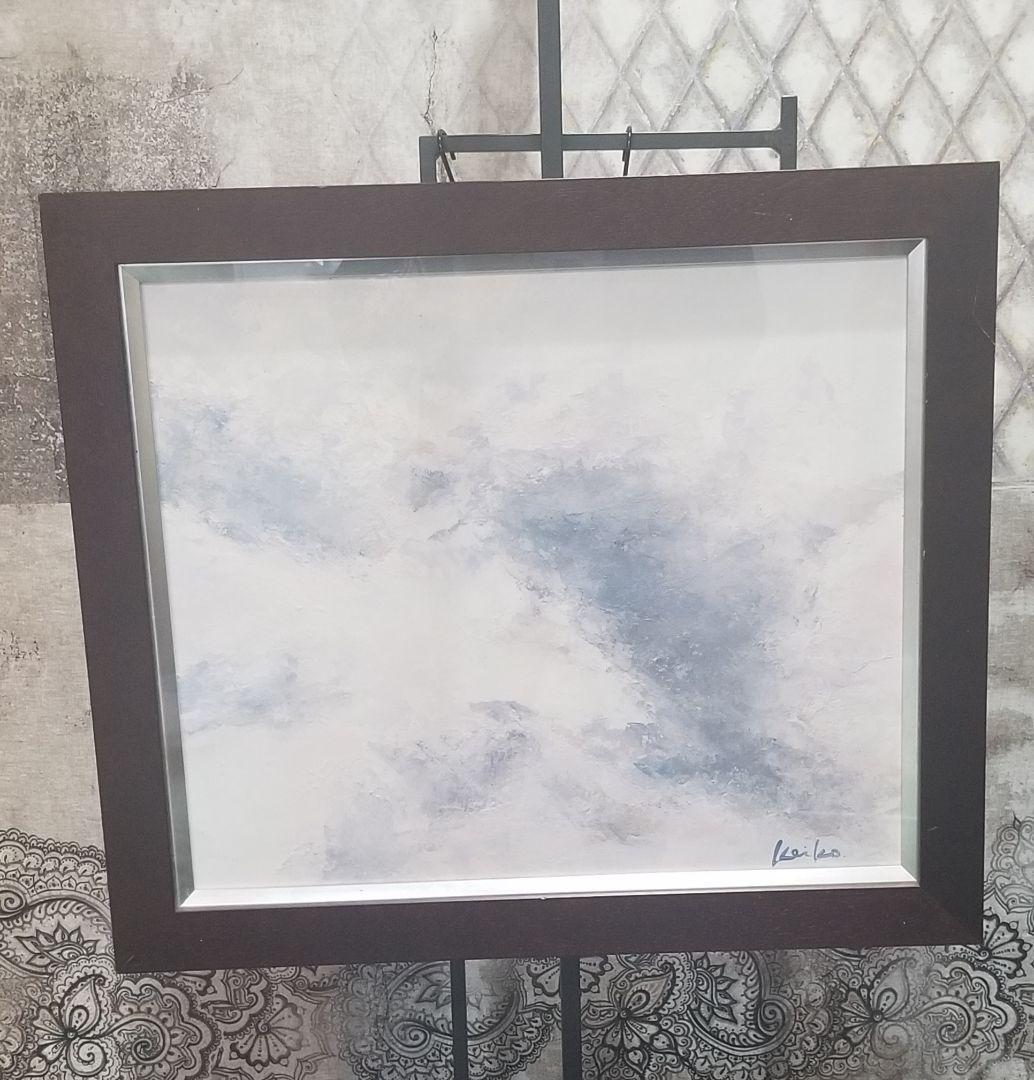 油絵　肉筆絵画 F8サイズ「SKY」