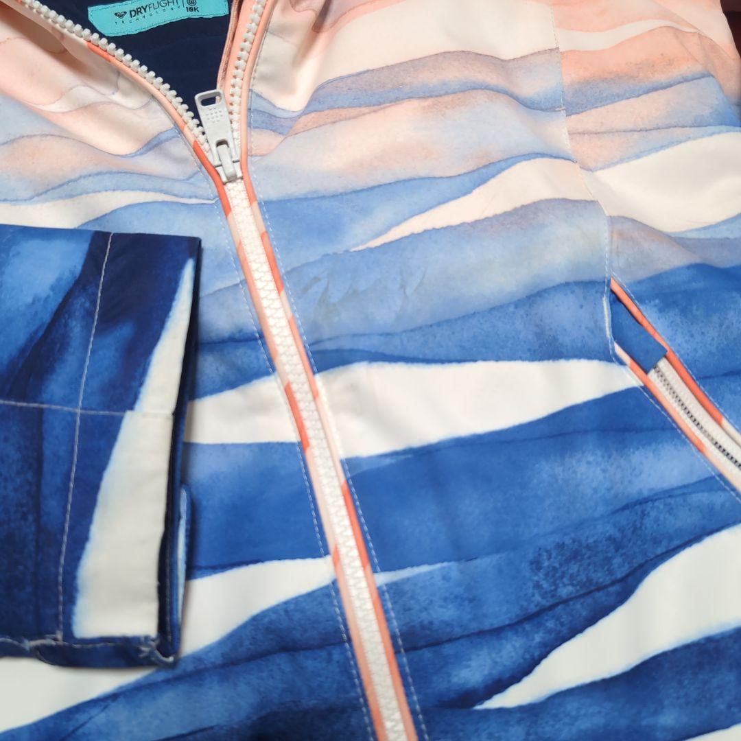 ROXY QUIKSILVER スノボウェア 上下セット 140 150 美品