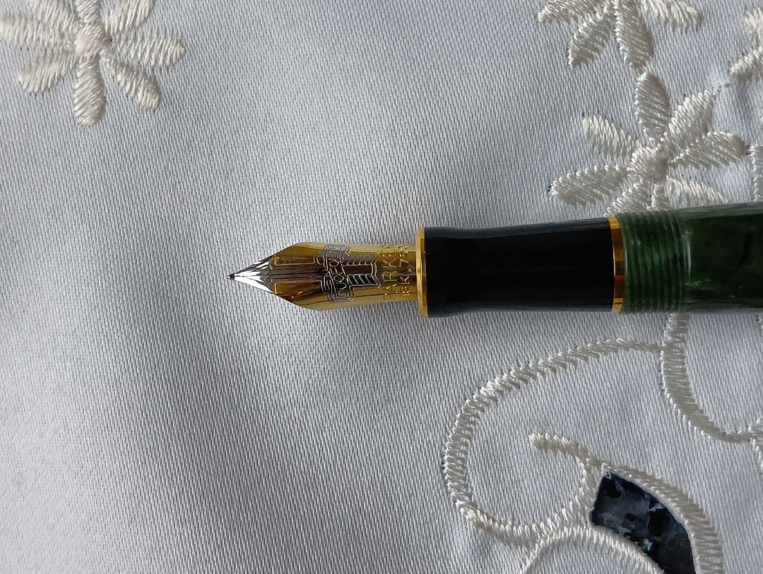 【未使用】Parker Duofold 万年筆 グリーン