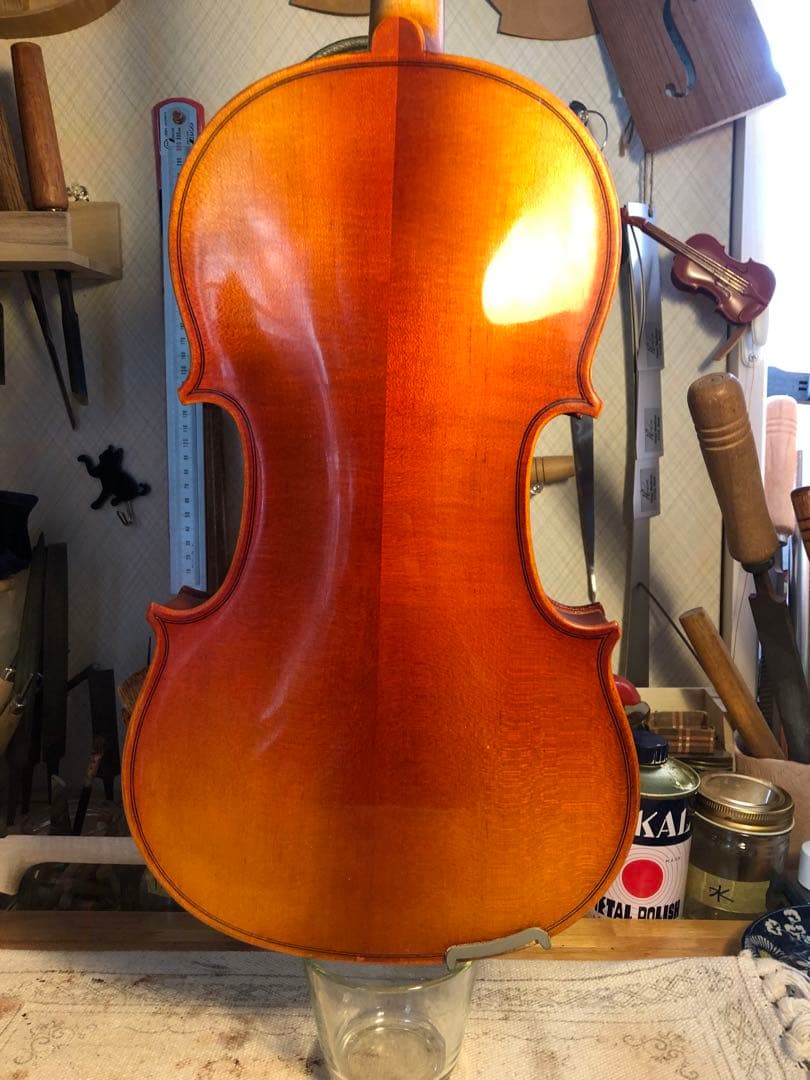 【駒&魂柱調整済】Suzuki分数バイオリンNo280 3/4 1985