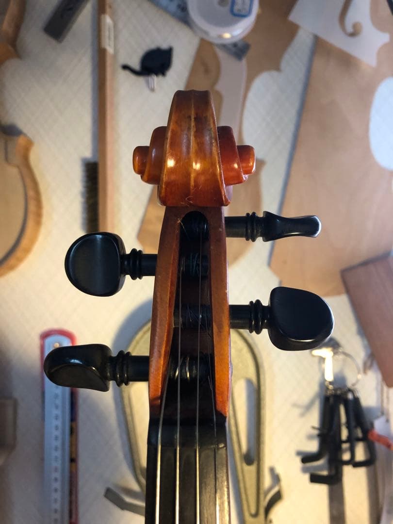 【駒&魂柱調整済】Suzuki分数バイオリンNo280 3/4 1985