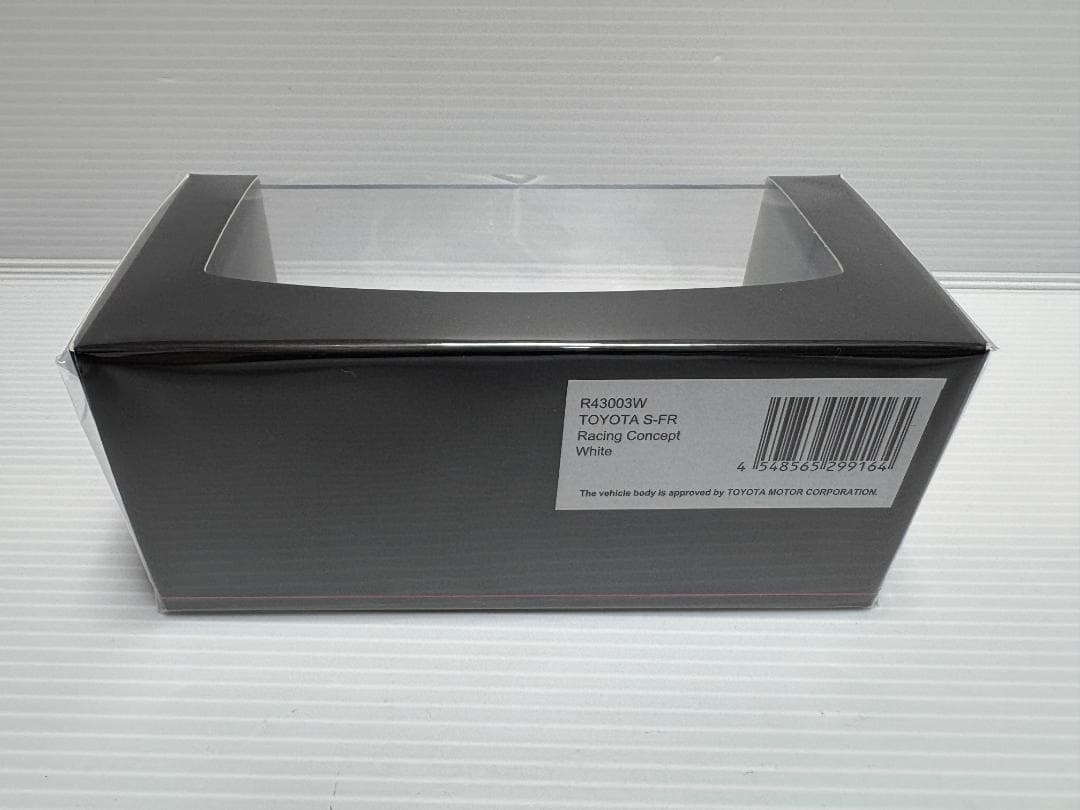 京商 1/43 トヨタ S-FR レーシング コンセプト ホワイト