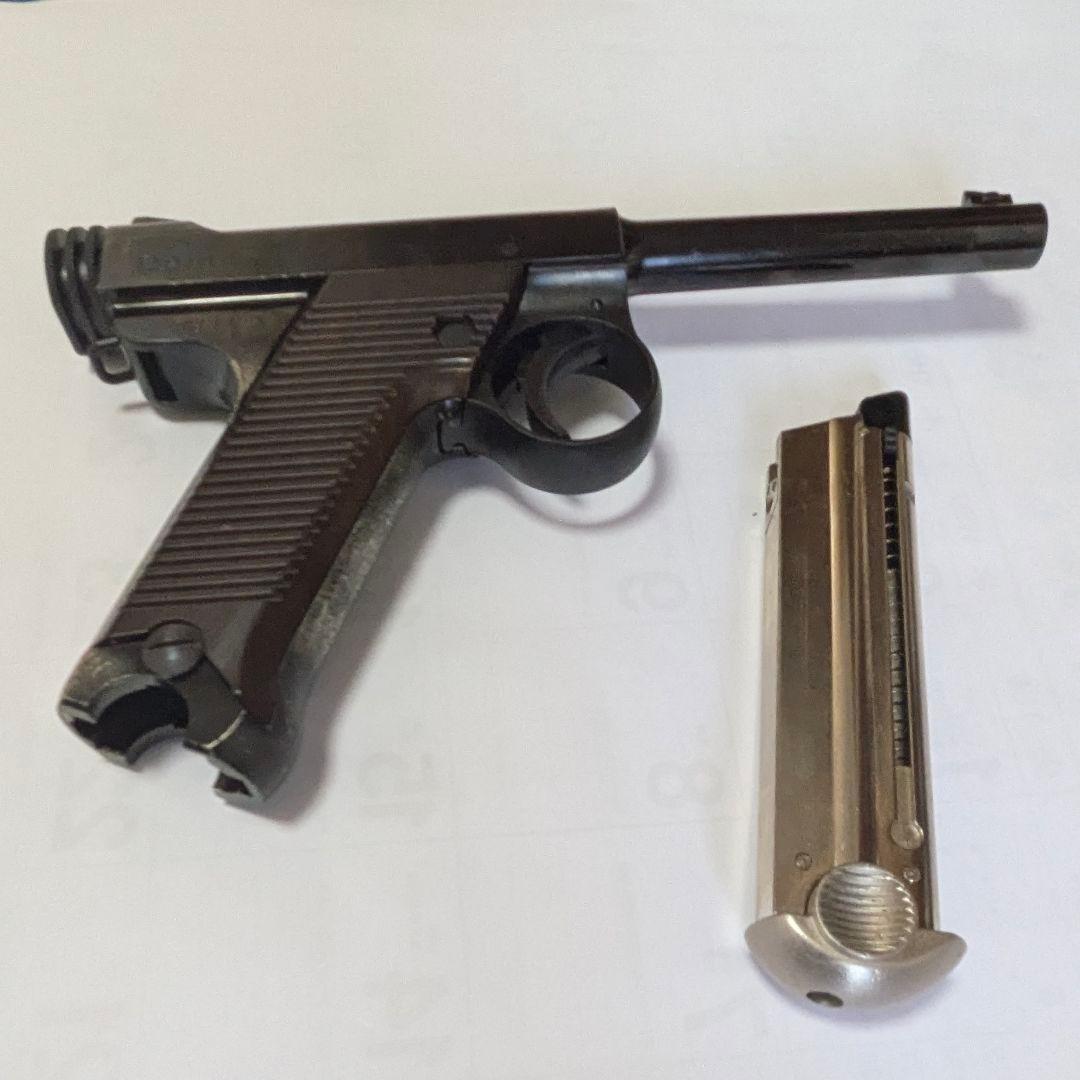 マルシン/ 南部十四/14年式 前期型/ Wディープブラック /ボルトストップ