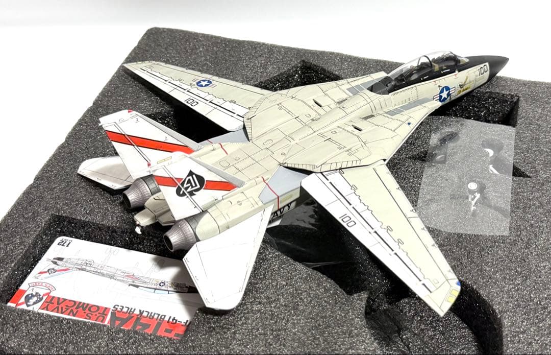 JCW 1/72 F-14A トムキャット VF-41 Black Aces
