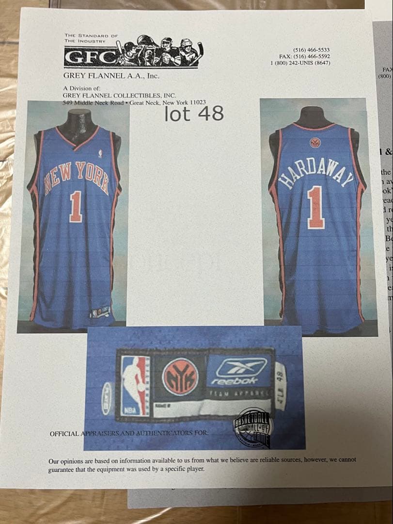 Penny Hardaway ニックス 実使用 ジャージ ペニー　ハーダウェイ