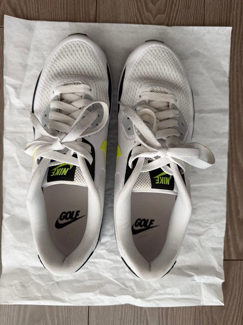美品　ナイキ　ゴルフ　シューズ　エアマックス　サイズ24.5