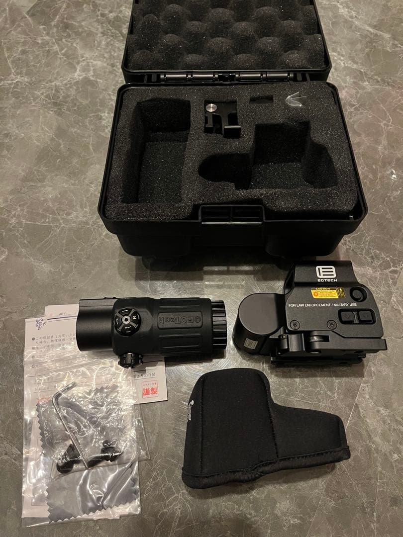 現行刻印モデル イオテック ホロサイト & 3倍ブースター　レプリカ