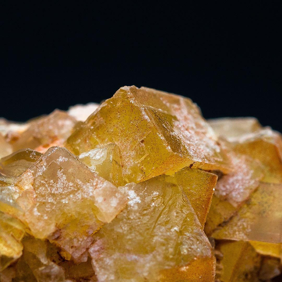 モロッコ フローライト 天然石 原石 鉱物標本 鉱石 蛍石 1683 バライト