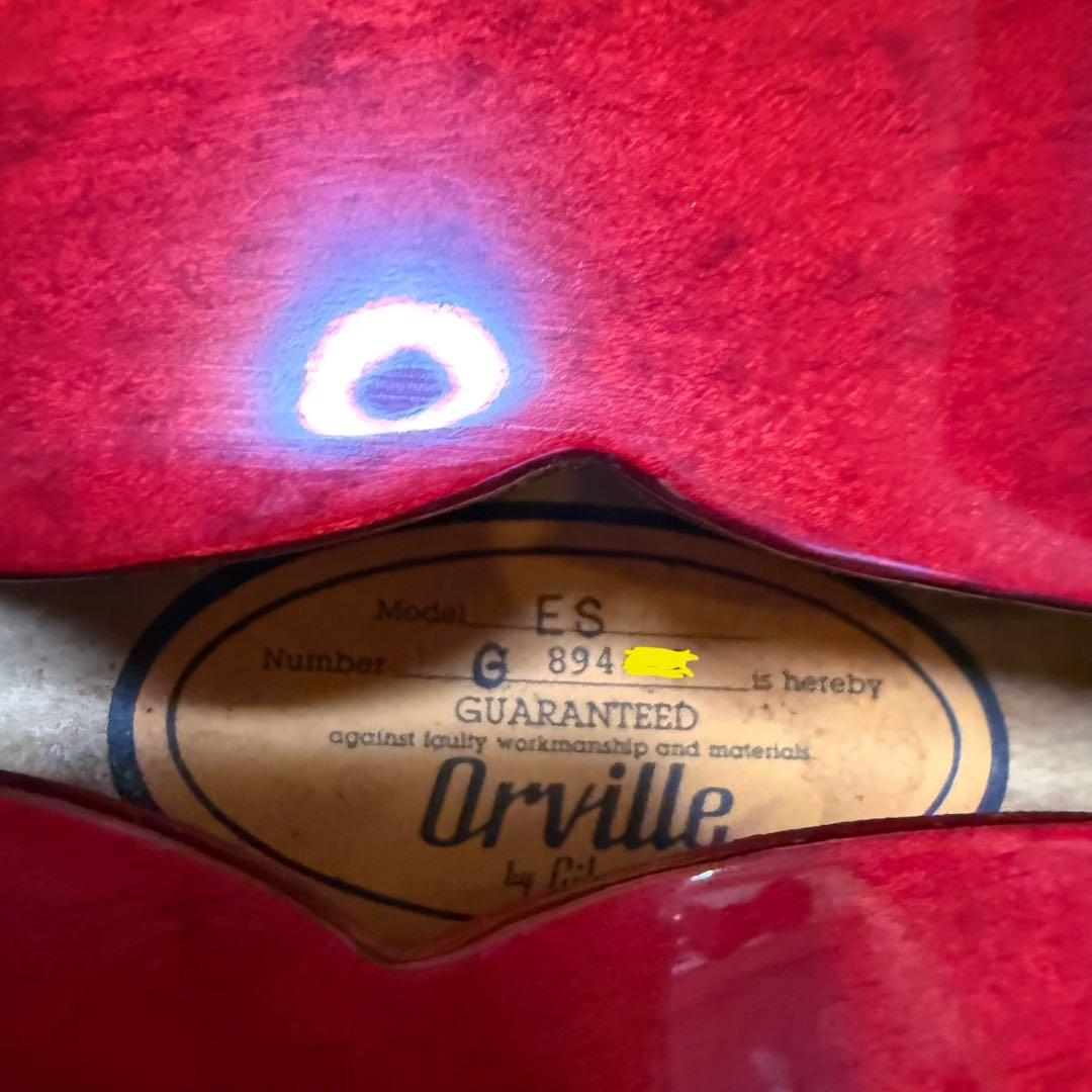 ギブソンUSAピックアップ搭載　Orville by Gibson ES-335