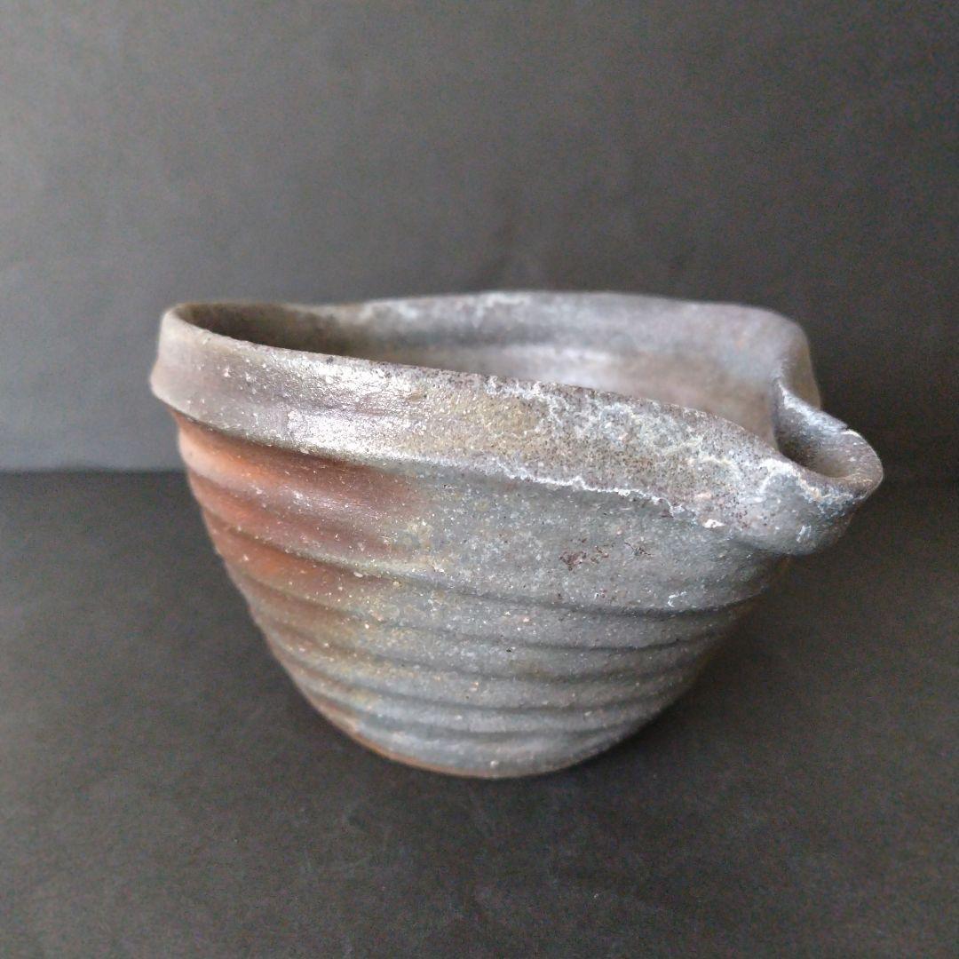 陶器　焼締め　片口　片口鉢　作家もの