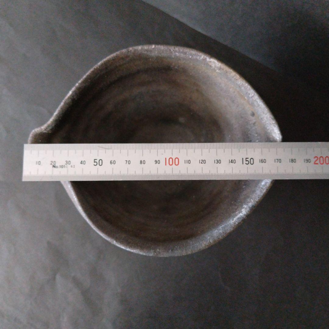 陶器　焼締め　片口　片口鉢　作家もの