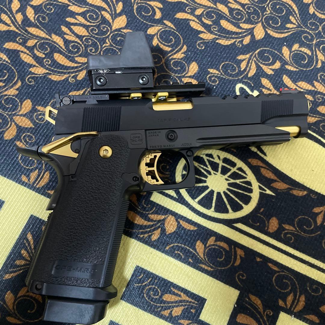 東京マルイ ハイキャパ5.1ゴールドマッチ カスタム