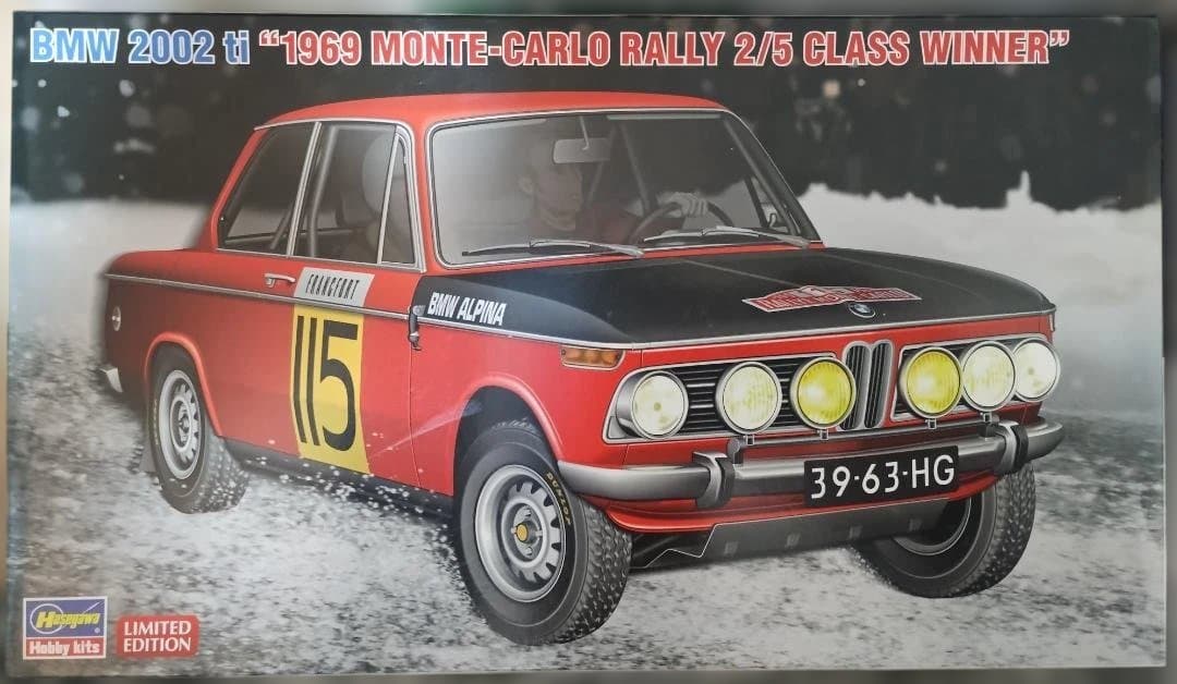 HASEGAWA　ラリー車プラモデル　6箱セット