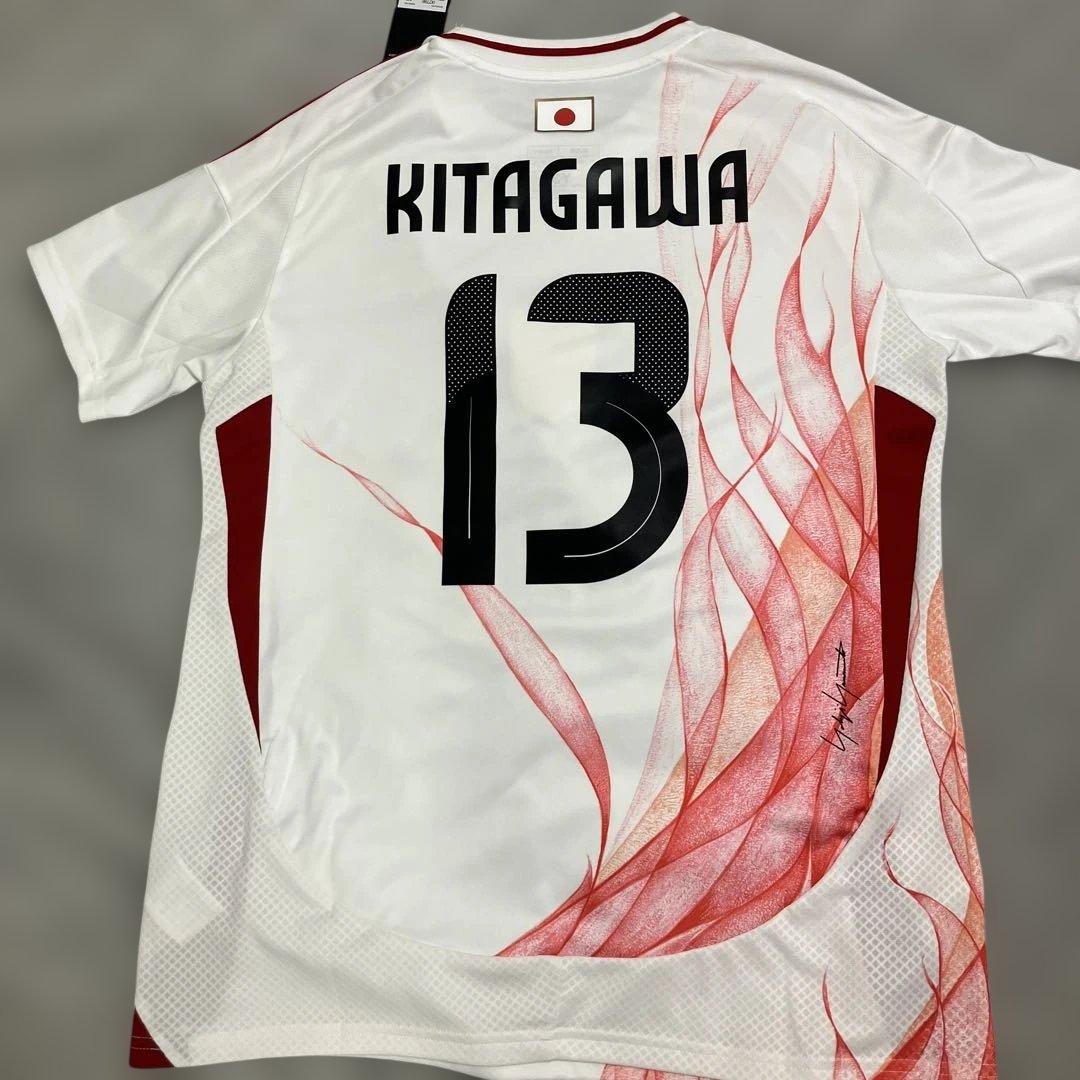 北川ひかる 女子日本代表 なでしこジャパン ユニフォーム 半袖 #13