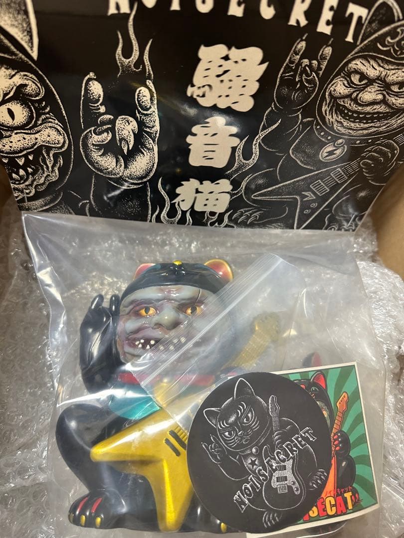 NOISE CAT 騒音猫 ノイズ キャット Black White 2体セット