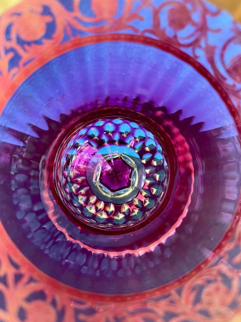 希少 フランス サンルイ シスル ティスル ホック ワイン グラス 新品 24K