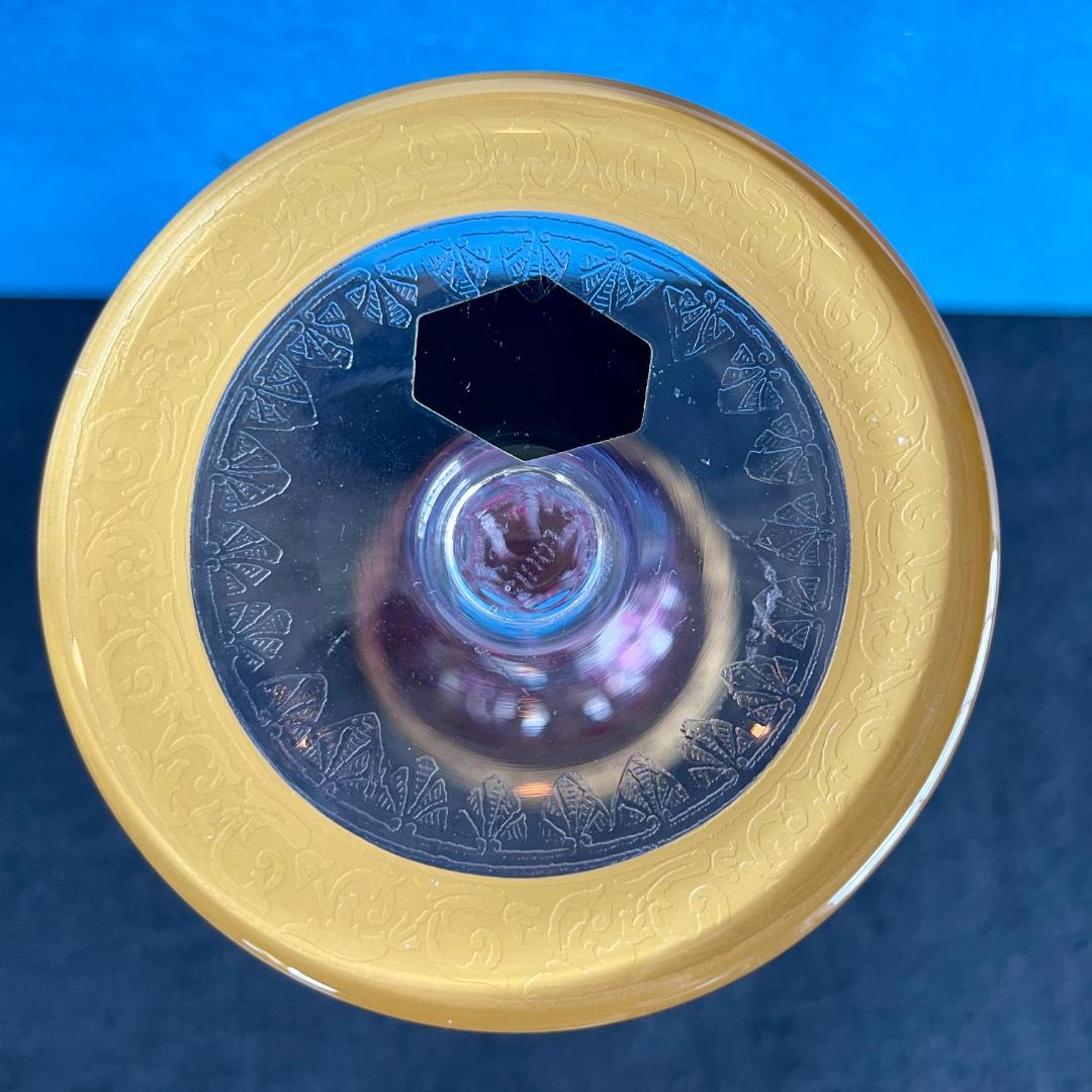 希少 フランス サンルイ シスル ティスル ホック ワイン グラス 新品 24K