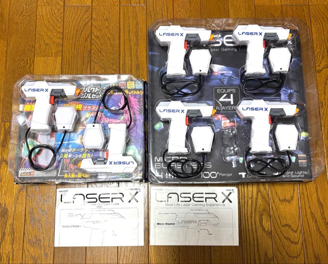 LASER X コンパクト レーザークロスシューティング　6個セット