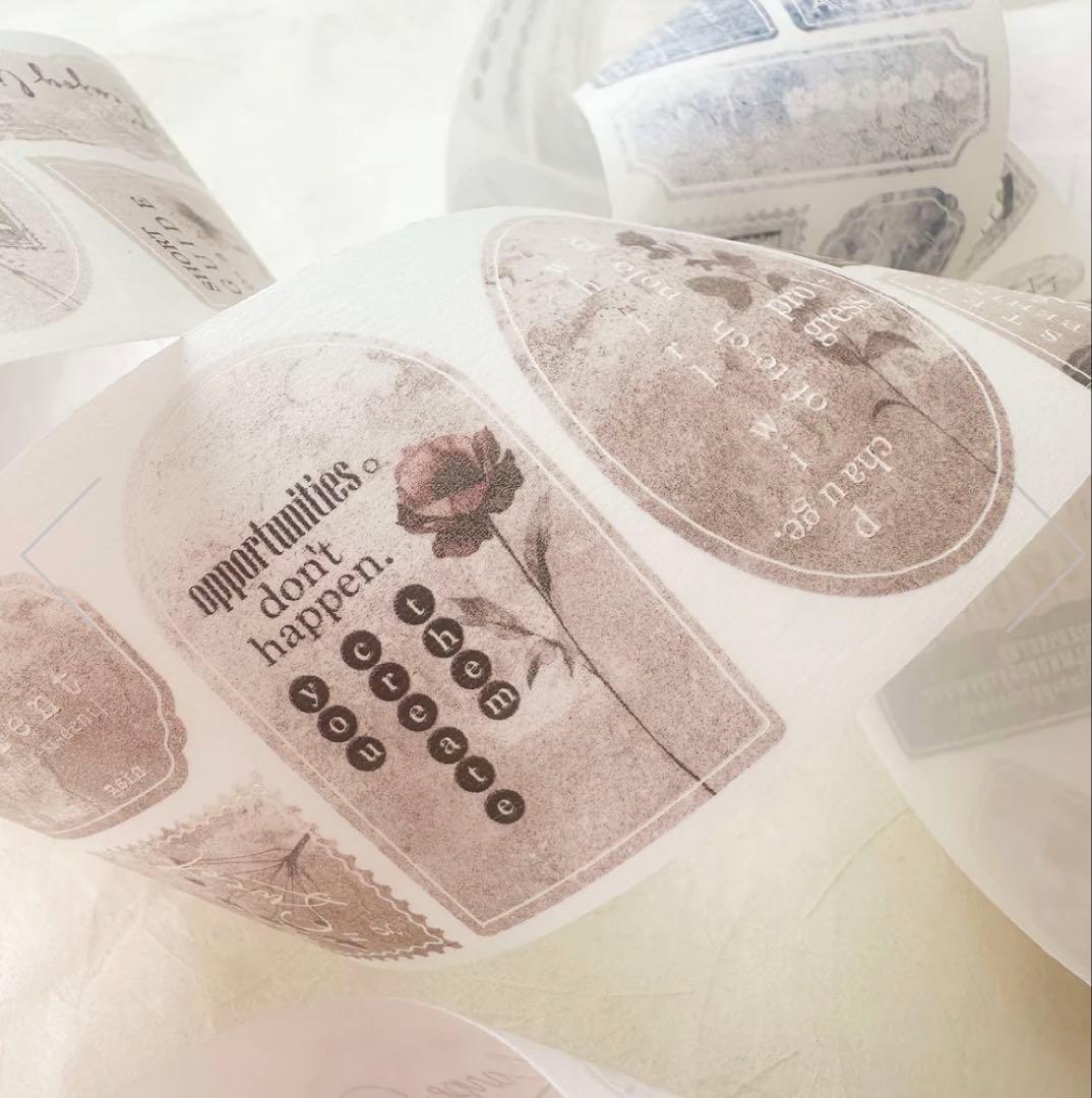 ⭐️SALE⭐️Journal pages 海外マスキングテープ　マステ【1553】