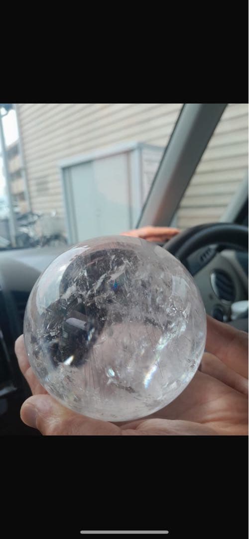 水晶　手のひらサイズ