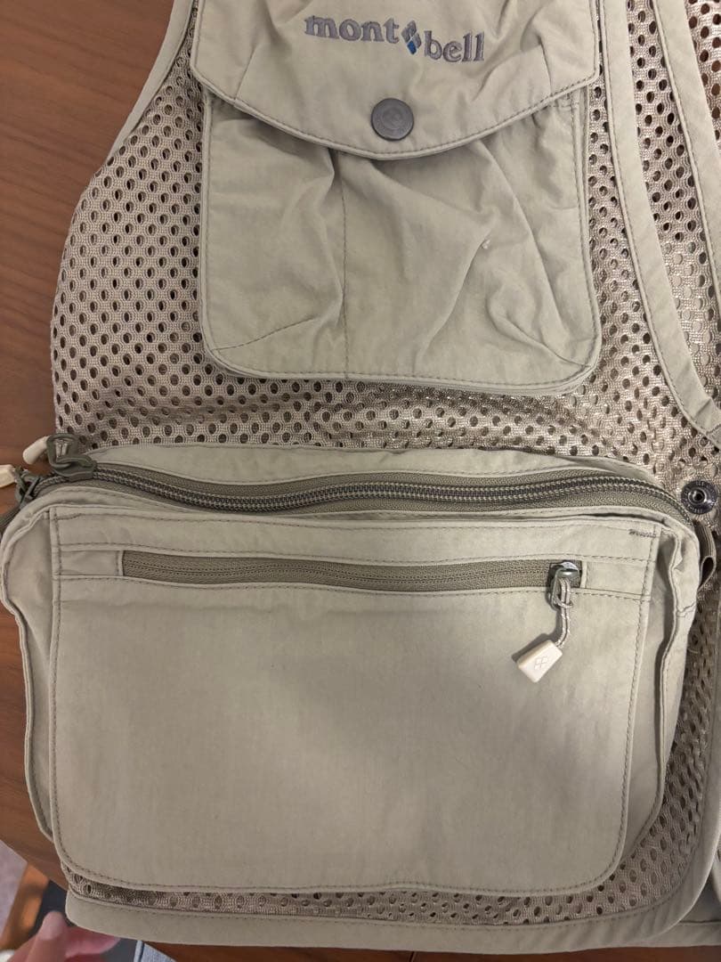 【新品】mont-bell フィッシングベスト M/L アウトドア