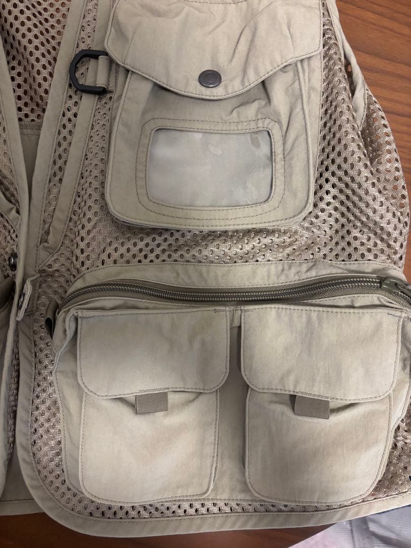 【新品】mont-bell フィッシングベスト M/L アウトドア