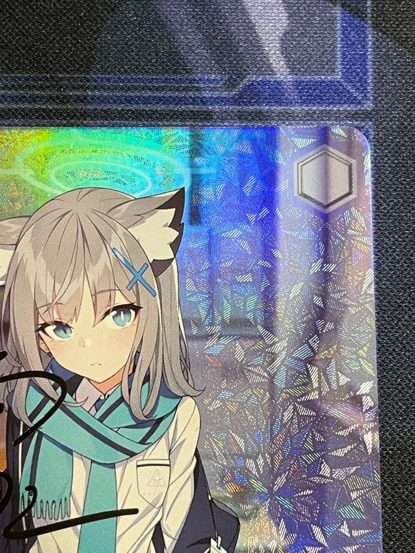 ヴァイス　ブルアカ　砂狼 シロコ　SP　サイン