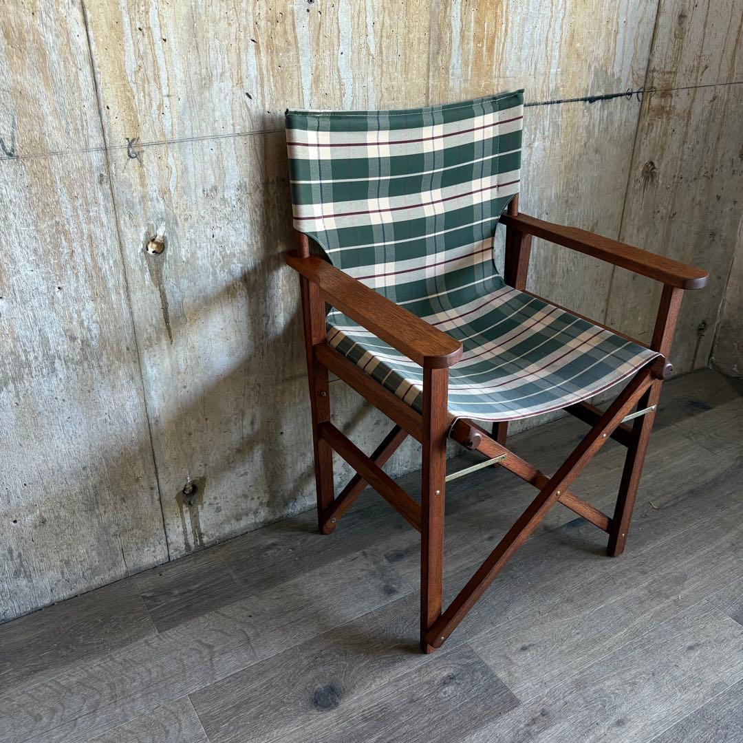 SOU WESTER ヴィンテージ ディレクターズチェア　チーク材　②