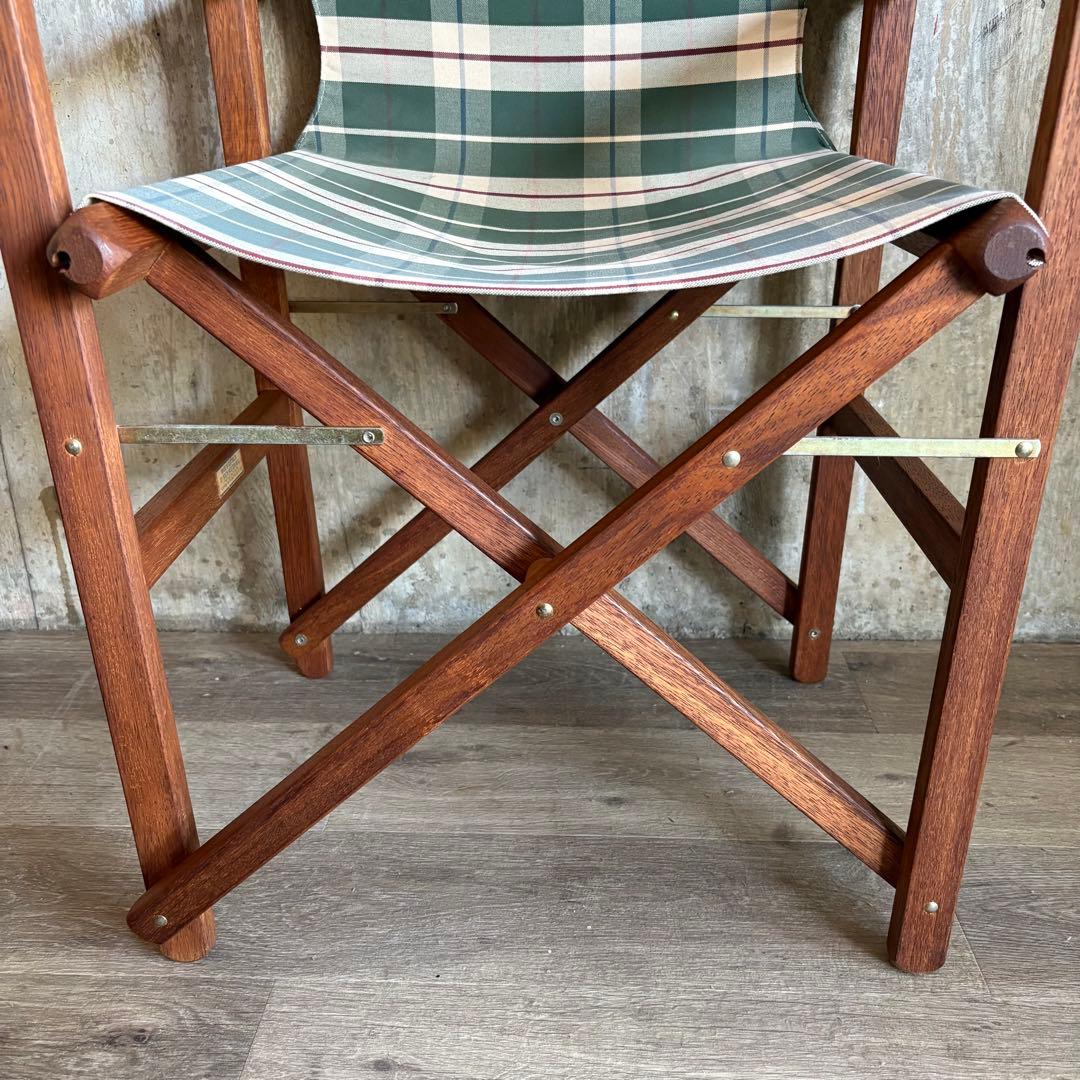 SOU WESTER ヴィンテージ ディレクターズチェア　チーク材　②