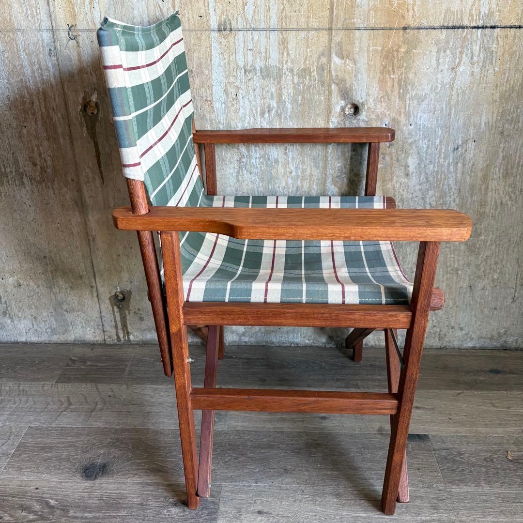 SOU WESTER ヴィンテージ ディレクターズチェア　チーク材　②