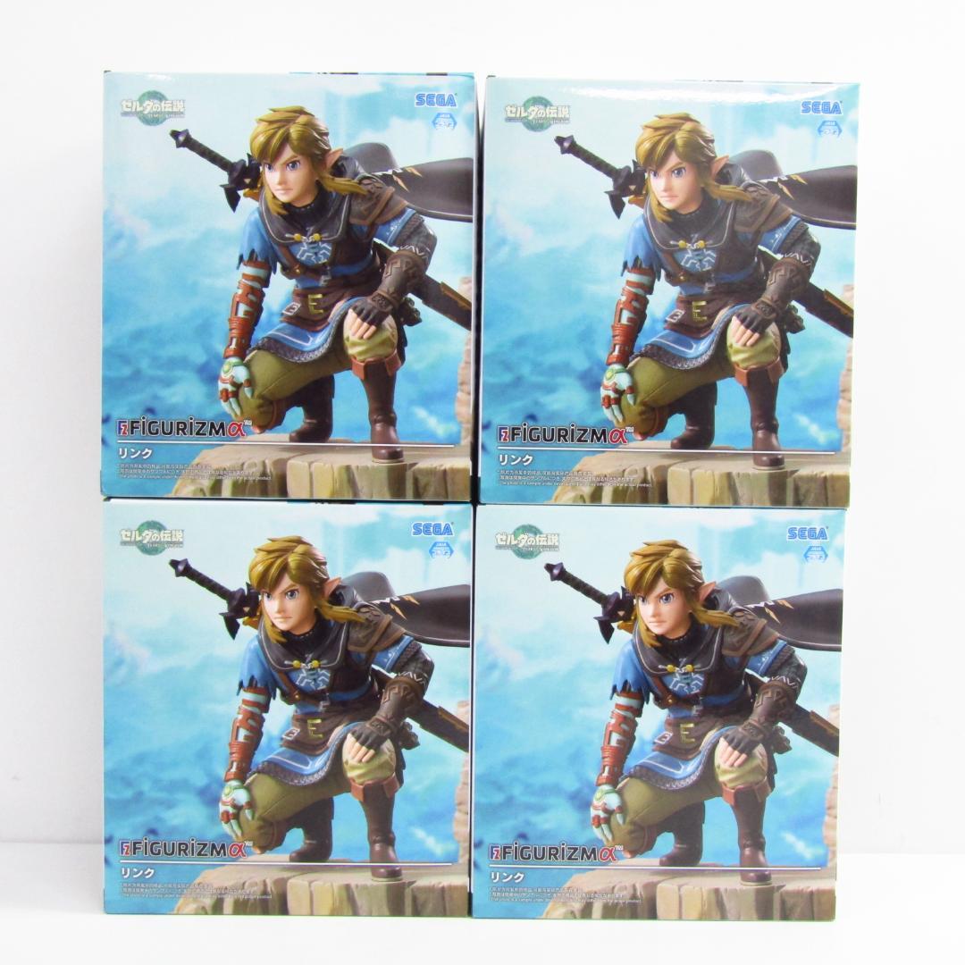 FIGURIZMα ゼルダの伝説 リンク フィギュア 4個セット U9499