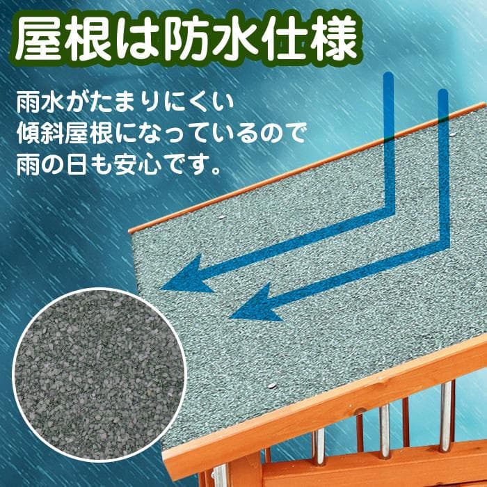 ★木製★ 犬小屋 大型 サークル 犬舎 屋外ハウス 外飼い ペットゲージ 中型犬