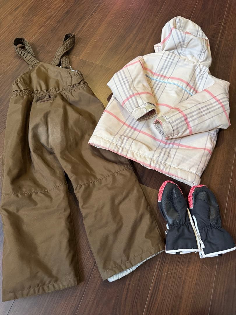 BURTON　キッズスノーボードセット　100cm　バートン　バイン　ウェア上下