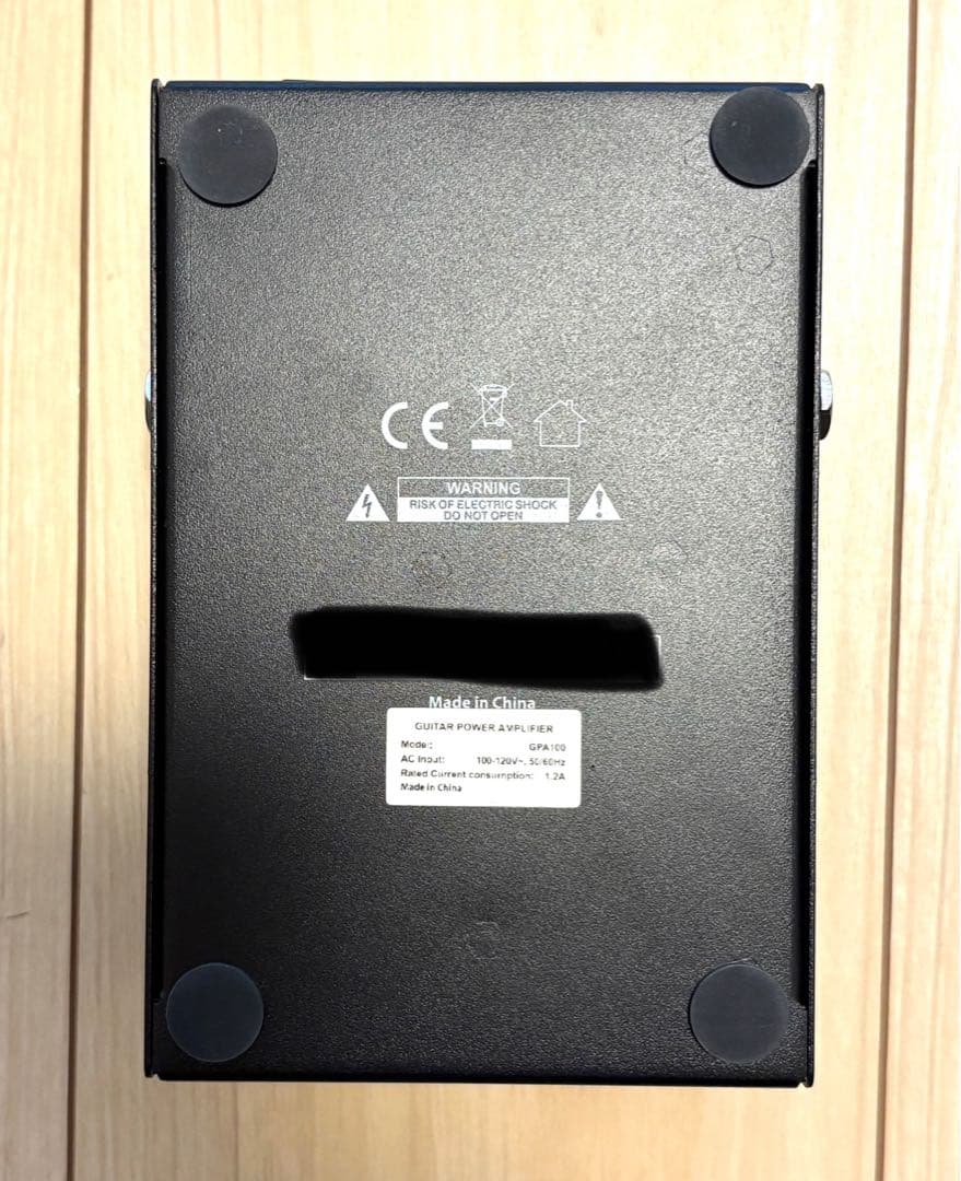 T*N様 自宅練習に最適なPlaytech GPA100 ギター用パワーアンプと