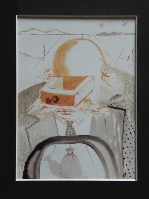 ダリ、Salvador Dali、巨匠、有名画家、LE BANQUIER