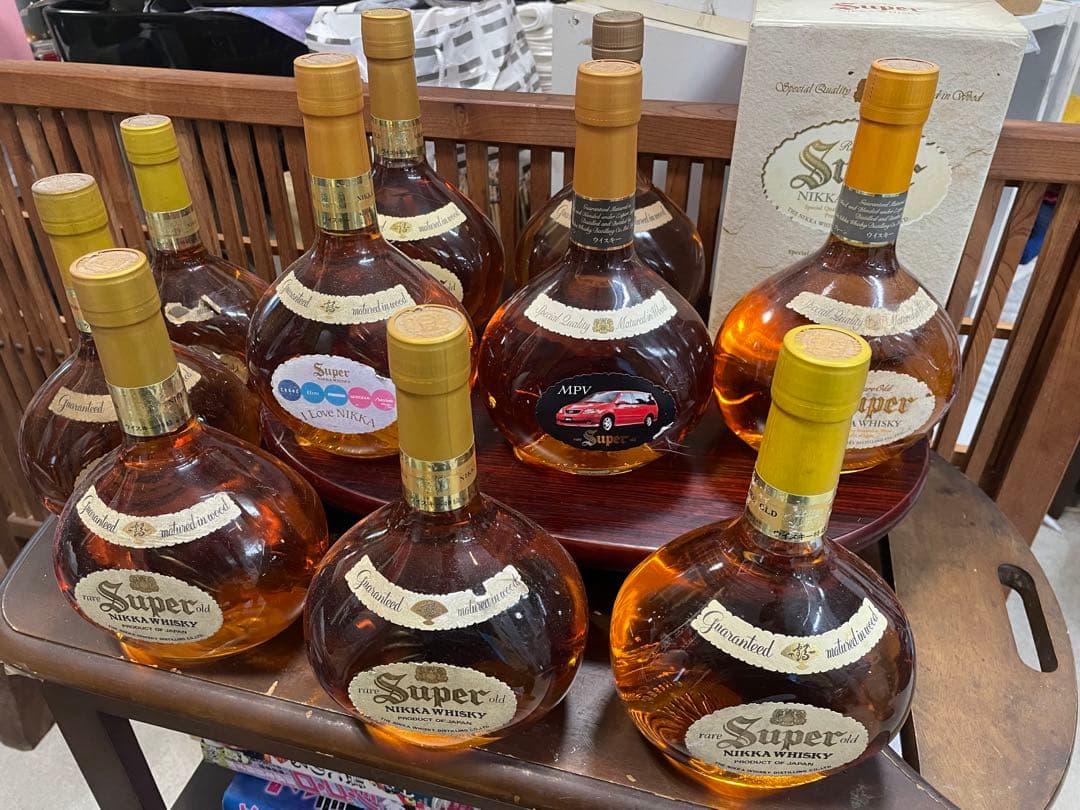 超貴重品　スーパーニッカウヰスキー　１０本ヴィンテージ　超希少品　大値引きします