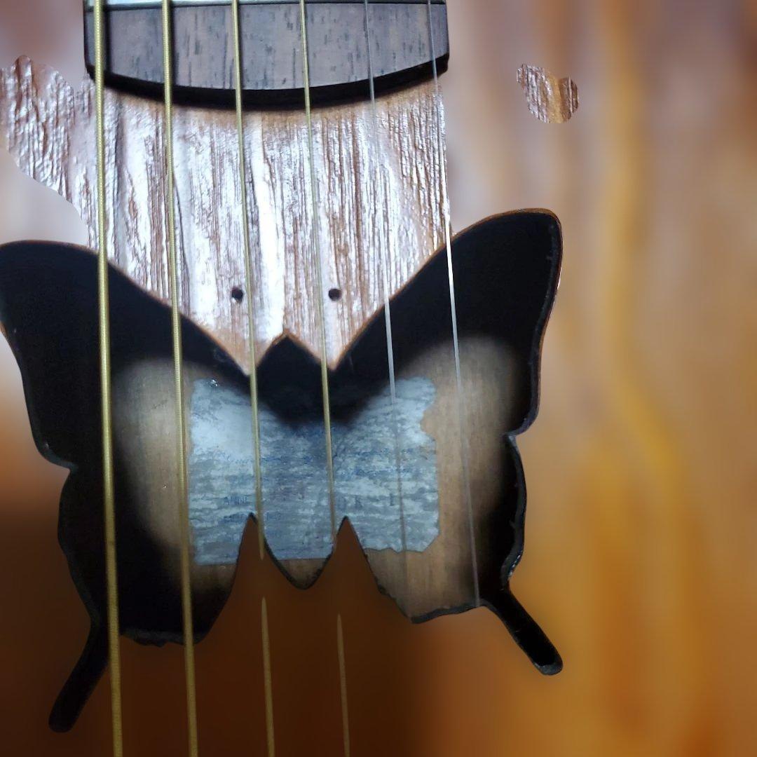 ヤイリ　桶ギターOK-1 木製アコースティックギター 蝶のサウンドホール