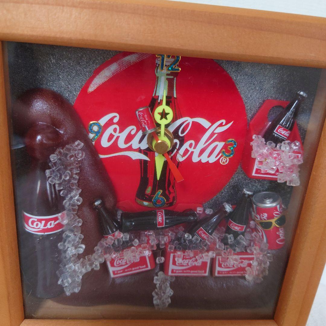 【コカ・コーラまとめ売】コースター（未使用品）&ミニカー&置き時計（ジャンク品）