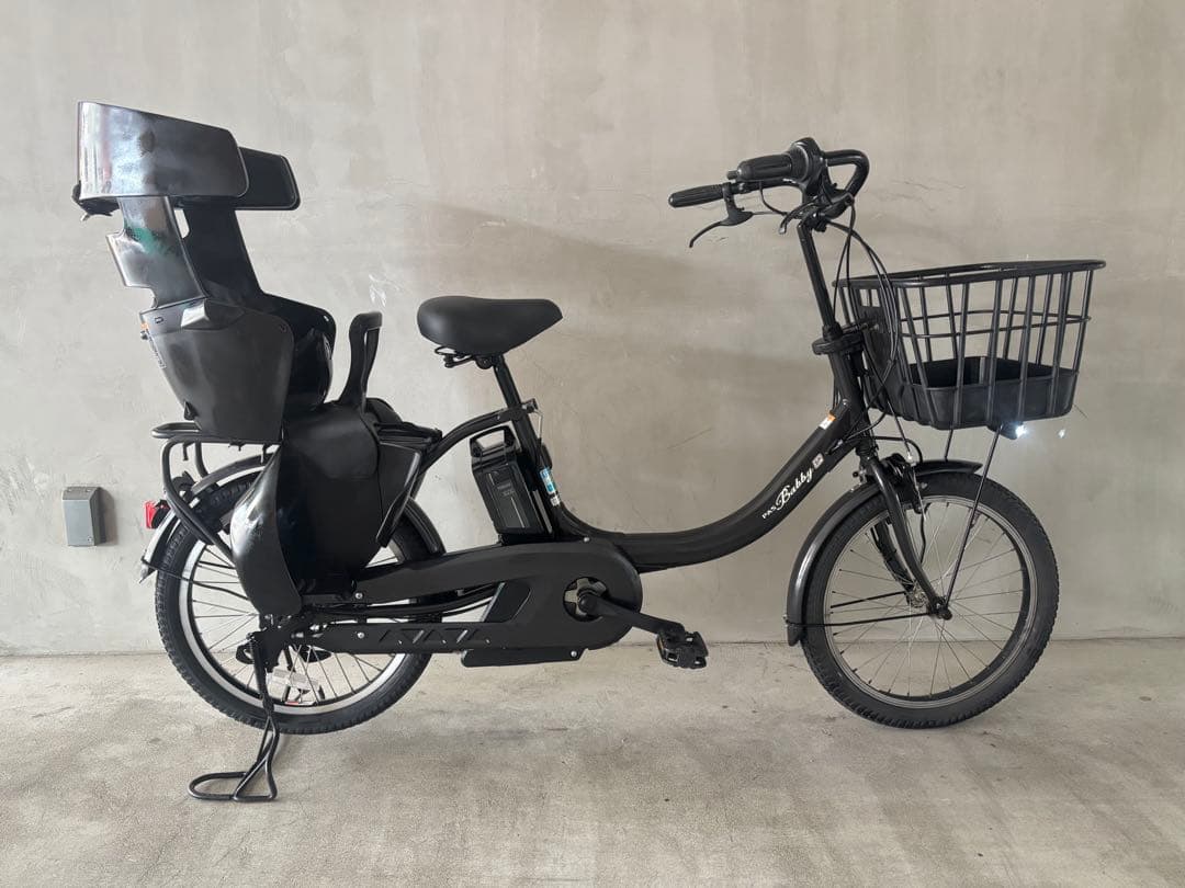 美品　3人乗り電動自転車　ヤマハ　Babby 電動自転車　子供乗せ バビー