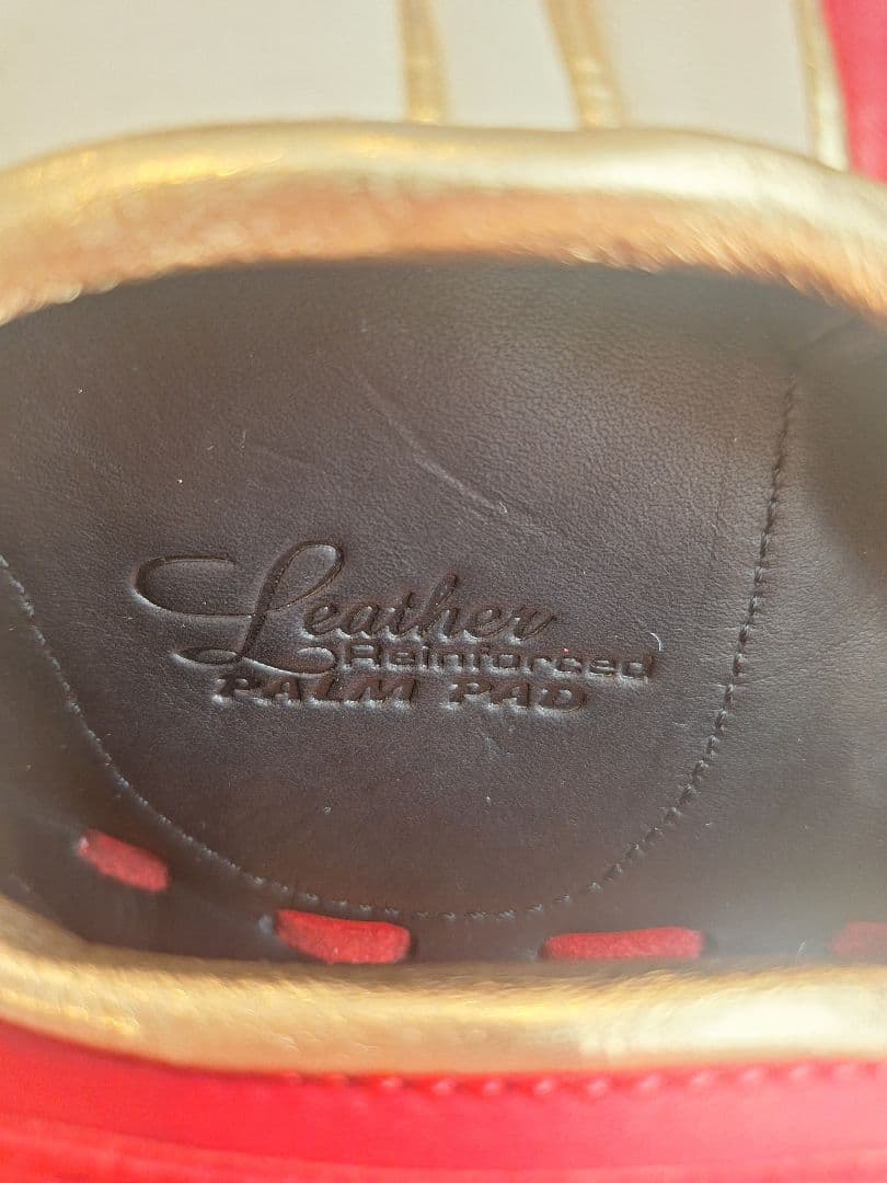 Rawlings 硬式トレーニンググローブ左投用 クリーム/レッド