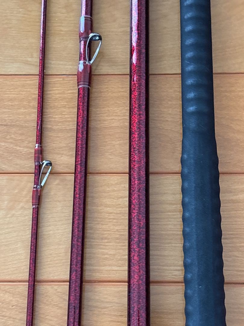 美品 シマノ SHIMANO 鳳翔 500 石鯛 竿 チタンローライダーガイド