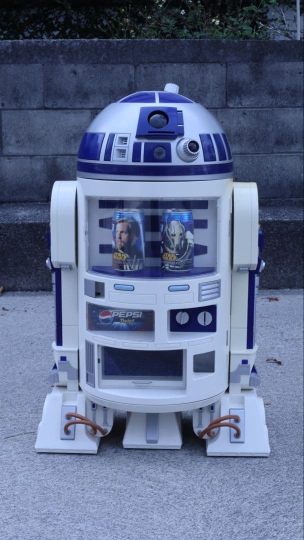 R2-D2　激レア　ドリンククーラー　非売品　当時のオマケ付