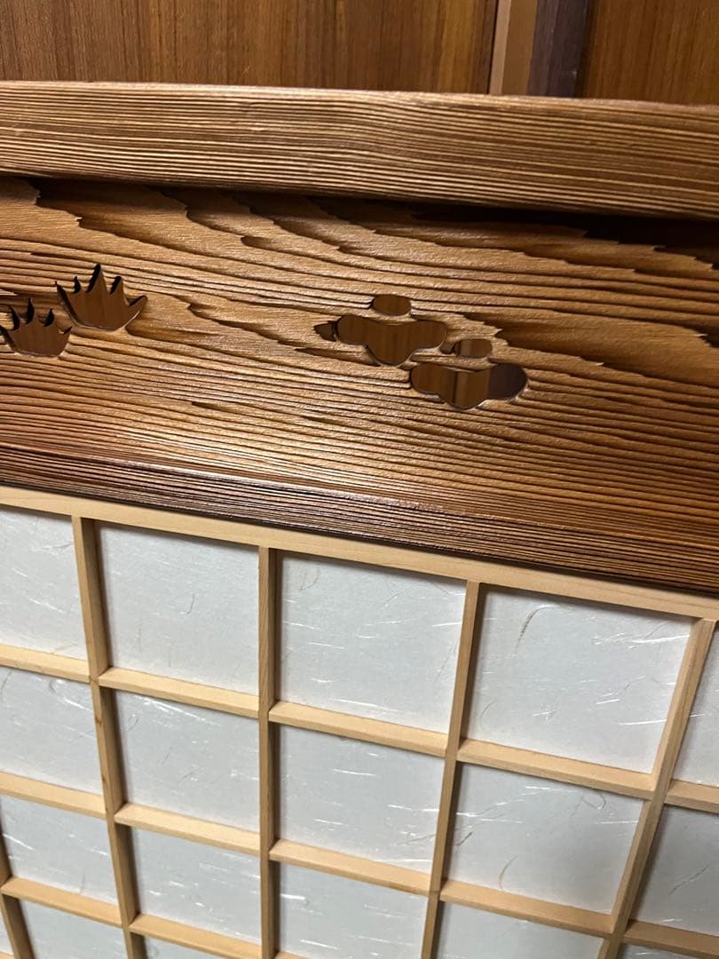 風炉先　炉屏風　衝立　茶道具　煎茶道具　和風インテリア　屏風