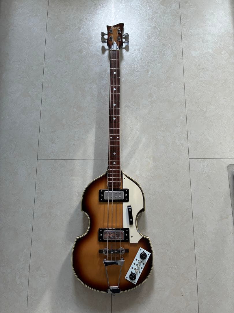 Greco Violin Bass グレコ バイオリンベース (ケース付)