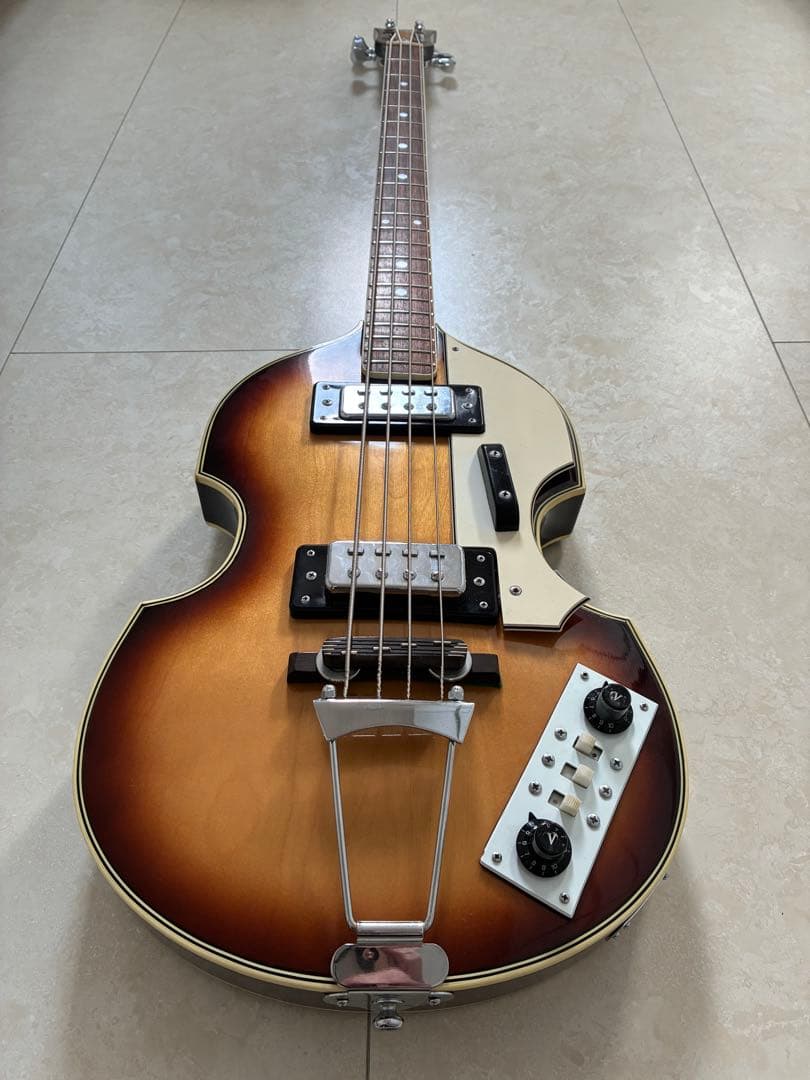 Greco Violin Bass グレコ バイオリンベース (ケース付)