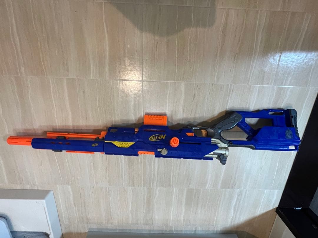 NERF N-Strike Elite エアソフトガン 青/オレンジ