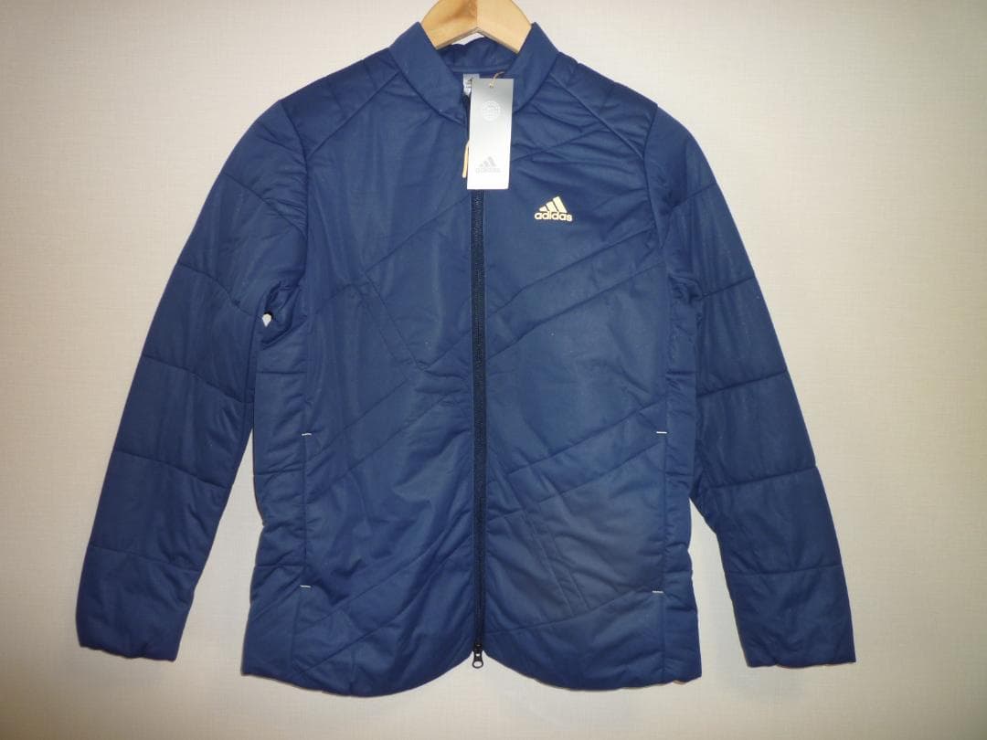 【新品M】adidas アディダスゴルフ秋冬中綿ジャケット&スカートセットアップ