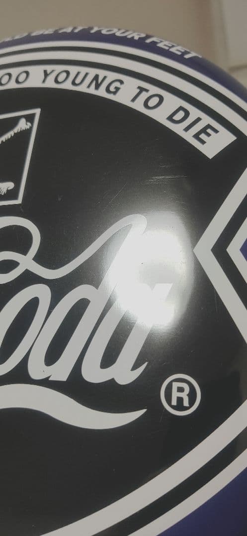 Cream Soda 新ドクロ 丸ブリキ 丸看板